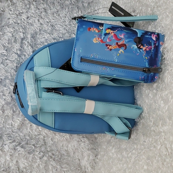 NWT Loungefly Little Mermaid Ariel and Sisters set - Picture 13 of 16
